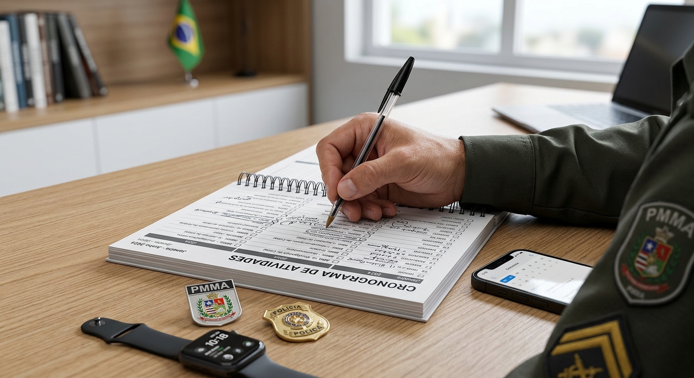 Estratégias de Estudo para o Concurso PM MA